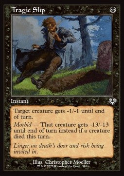 Tragic Slip⁣ - Innistrad Remastered: Extras⁣ (Common)⁣ [390]