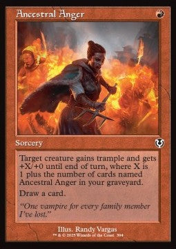Ancestral Anger⁣ - Innistrad Remastered: Extras⁣ (Common)⁣ [394]