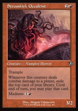 Stromkirk Occultist⁣ - Innistrad Remastered: Extras⁣ (Uncommon)⁣ [402]
