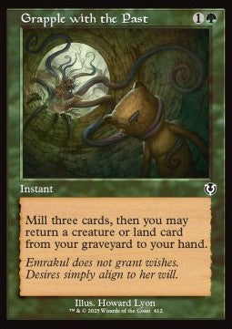 Grapple with the Past⁣ - Innistrad Remastered: Extras⁣ (Common)⁣ [412]