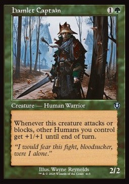 Hamlet Captain⁣ - Innistrad Remastered: Extras⁣ (Uncommon)⁣ [413]