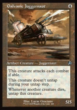 Galvanic Juggernaut⁣ - Innistrad Remastered: Extras⁣ (Uncommon)⁣ [443]