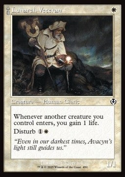 Lunarch Veteran // Luminous Phantom⁣ - Innistrad Remastered: Extras⁣ (Common)⁣ [450]