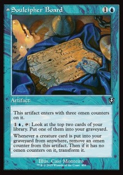 Soulcipher Board // Cipherbound Spirit⁣ - Innistrad Remastered: Extras⁣ (Uncommon)⁣ [459]