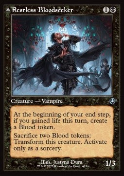 Restless Bloodseeker // Bloodsoaked Reveler⁣ - Innistrad Remastered: Extras⁣ (Uncommon)⁣ [463]