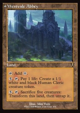 Westvale Abbey / Ormendahl, Profane Prince⁣ - Innistrad Remastered: Extras⁣ (Rare)⁣ [474]