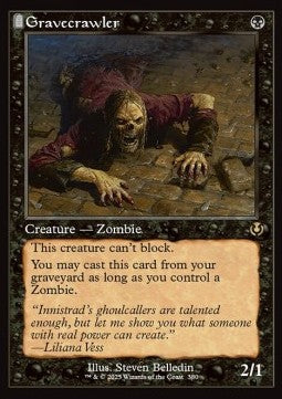 Gravecrawler⁣ - Innistrad Remastered: Extras⁣ (Rare)⁣ [380]