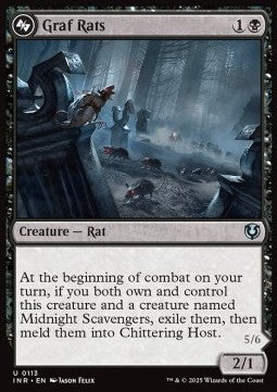 Graf Rats / Chittering Host⁣ - Innistrad Remastered⁣ (Uncommon)⁣ [113]