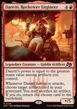 Daretti, Rocketeer Engineer⁣ - Aetherdrift⁣ (Rare)⁣ [120]
