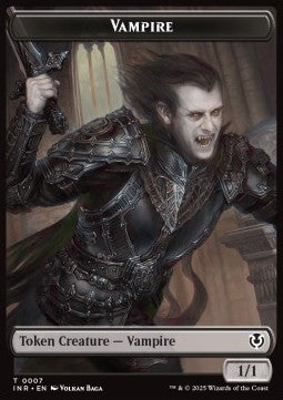 Vampire Token (B 1/1) // Vampire Token (B 2/2)⁣ - Innistrad Remastered: Tokens⁣ (Token)⁣ [T 7/8]