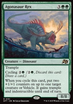 Agonasaur Rex⁣ - Aetherdrift⁣ (Rare)⁣ [151]