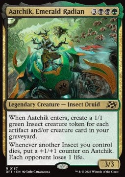 Aatchik, Emerald Radian⁣ - Aetherdrift⁣ (Rare)⁣ [187]