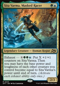 Sita Varma, Masked Racer⁣ - Aetherdrift⁣ (Rare)⁣ [223]