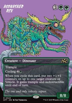 Agonasaur Rex⁣ - Aetherdrift: Extras⁣ (Rare)⁣ [343]
