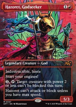 Hazoret, Godseeker⁣ - Aetherdrift: Extras⁣ (Mythic)⁣ [347]