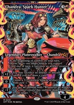 Chandra, Spark Hunter (V.1)⁣ - Aetherdrift: Extras⁣ (Mythic)⁣ [401]