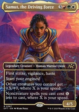 Samut, the Driving Force⁣ - Aetherdrift: Extras⁣ (Rare)⁣ [367]