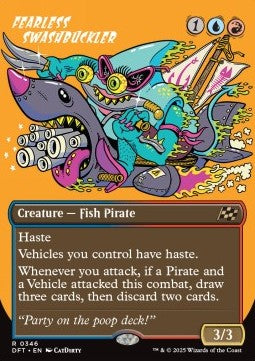 Fearless Swashbuckler⁣ - Aetherdrift: Extras⁣ (Rare)⁣ [346]