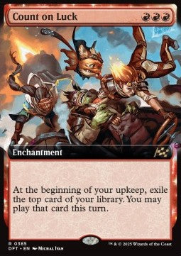 Count on Luck⁣ - Aetherdrift: Extras⁣ (Rare)⁣ [385]