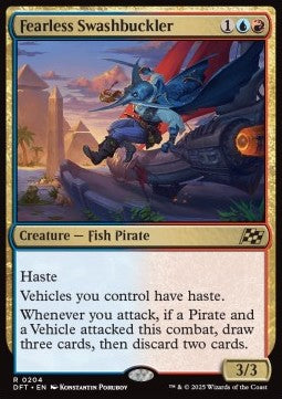 Fearless Swashbuckler⁣ - Aetherdrift⁣ (Rare)⁣ [204]