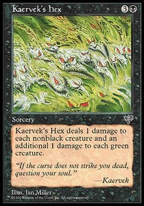 Kaervek's Hex⁣ - Mirage⁣ (Uncommon)