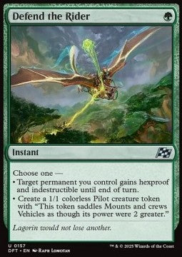 Defend the Rider⁣ - Aetherdrift⁣ (Uncommon)⁣ [157]