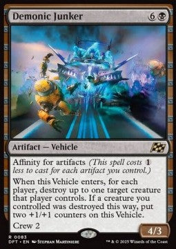 Demonic Junker⁣ - Aetherdrift⁣ (Rare)⁣ [83]