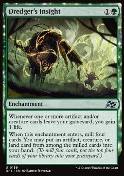 Dredger's Insight⁣ - Aetherdrift⁣ (Uncommon)⁣ [159]