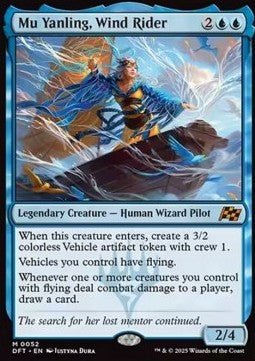 Mu Yanling, Wind Rider⁣ - Aetherdrift⁣ (Mythic)⁣ [52]