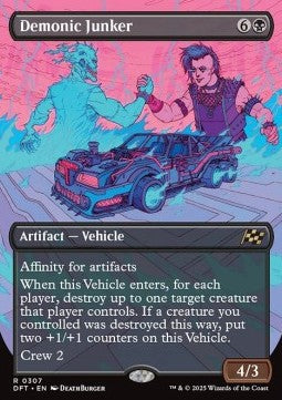 Demonic Junker⁣ - Aetherdrift: Extras⁣ (Rare)⁣ [307]