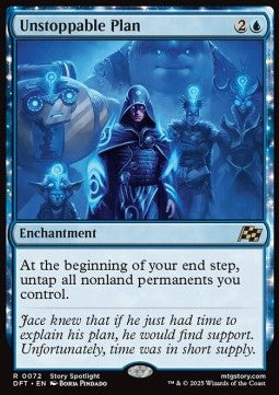 Unstoppable Plan⁣ - Aetherdrift⁣ (Rare)⁣ [72]