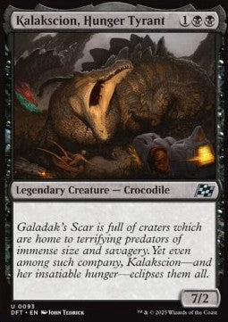 Kalakscion, Hunger Tyrant⁣ - Aetherdrift⁣ (Uncommon)⁣ [93]