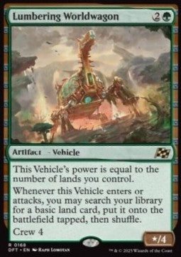 Lumbering Worldwagon⁣ - Aetherdrift⁣ (Rare)⁣ [168]