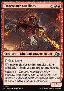Dracosaur Auxiliary⁣ - Aetherdrift⁣ (Uncommon)⁣ [122]