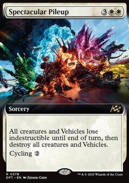 Spectacular Pileup (V.1)⁣ - Aetherdrift: Extras⁣ (Rare)⁣ [378]