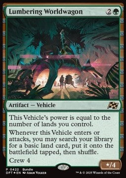 Lumbering Worldwagon⁣ - Aetherdrift: Promos⁣ (Rare)⁣ [422]