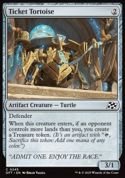Ticket Tortoise⁣ - Aetherdrift⁣ (Common)⁣ [245]