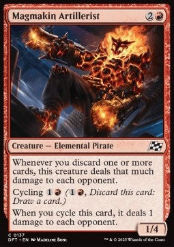 Magmakin Artillerist⁣ - Aetherdrift⁣ (Common)⁣ [137]