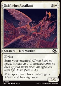Swiftwing Assailant⁣ - Aetherdrift⁣ (Common)⁣ [32]