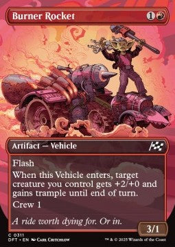 Burner Rocket⁣ - Aetherdrift: Extras⁣ (Common)⁣ [311]