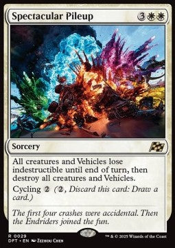 Spectacular Pileup⁣ - Aetherdrift⁣ (Rare)⁣ [29]