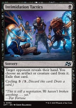 Intimidation Tactics⁣ - Aetherdrift⁣ (Uncommon)⁣ [92]