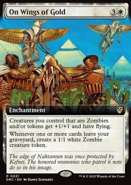 On Wings of Gold⁣ - Commander: Aetherdrift: Extras⁣ (Rare)⁣ [21]