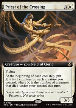 Priest of the Crossing⁣ - Commander: Aetherdrift: Extras⁣ (Rare)⁣ [22]