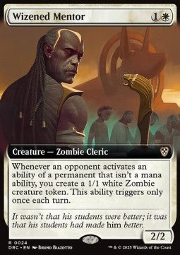 Wizened Mentor⁣ - Commander: Aetherdrift: Extras⁣ (Rare)⁣ [24]