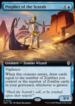 Prophet of the Scarab⁣ - Commander: Aetherdrift: Extras⁣ (Rare)⁣ [25]