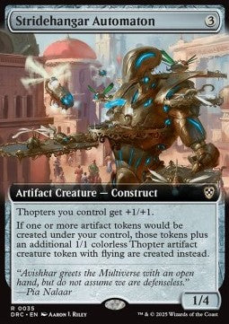 Stridehangar Automaton⁣ - Commander: Aetherdrift: Extras⁣ (Rare)⁣ [35]