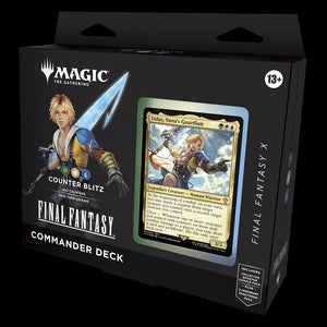 Commander: Magic: The Gathering - FINAL FANTASY: "Counter Blitz" Commander Deck⁣ - Commander: Magic: The Gathering - FINAL FANTASY