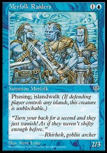 Merfolk Raiders⁣ - Mirage⁣ (Common)