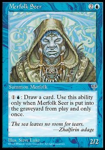 Merfolk Seer⁣ - Mirage⁣ (Common)
